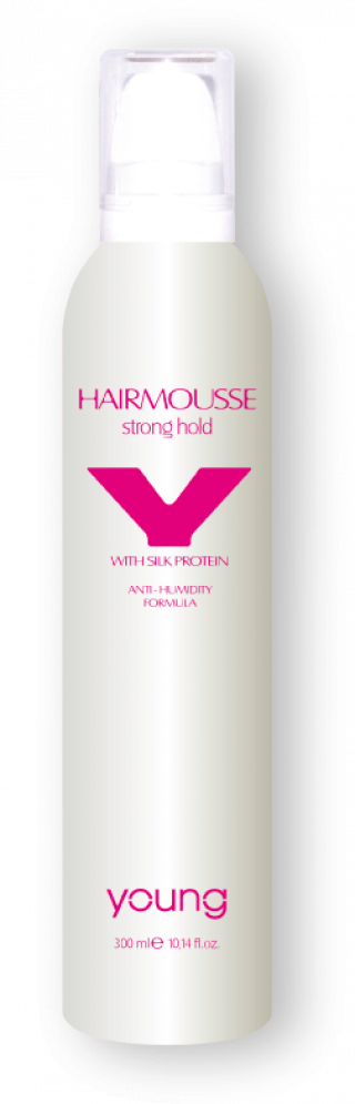 YOUNG HAIR MOUSSE  STRONG HOLD 