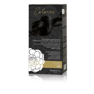 NAMALEI COLORE'E COLORAZIONE PERMANENTE 1.0 NERO INTENSO 180 ML 