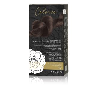 NAMALEI COLORE'E COLORAZIONE PERMANENTE 5.3 CASTANO CHIARO DORATO 180ML 
